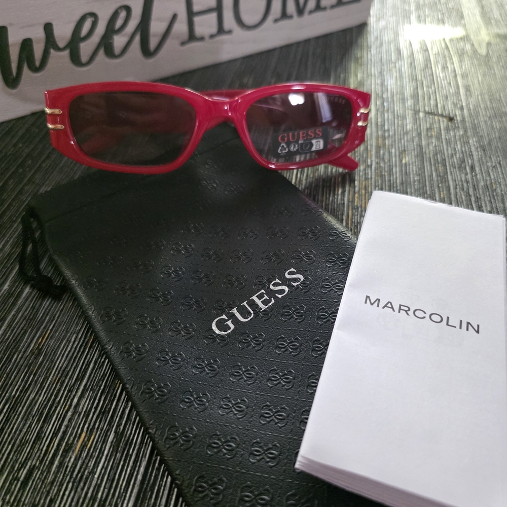 Guess Bold Red Sunglasses